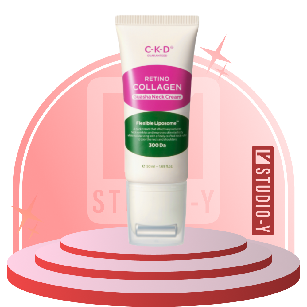 Kem vùng cổ CKD GUARANTED Retino Collagen Guasha Neck Cream