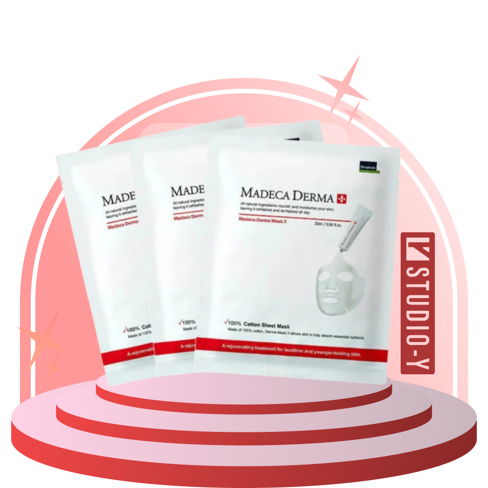 Mặt nạ rau má Hàn Quốc CENTELLIAN 24+ Madeca Derma Mask II dưỡng ẩm, nâng cơ, giảm nếp nhăn, sáng da