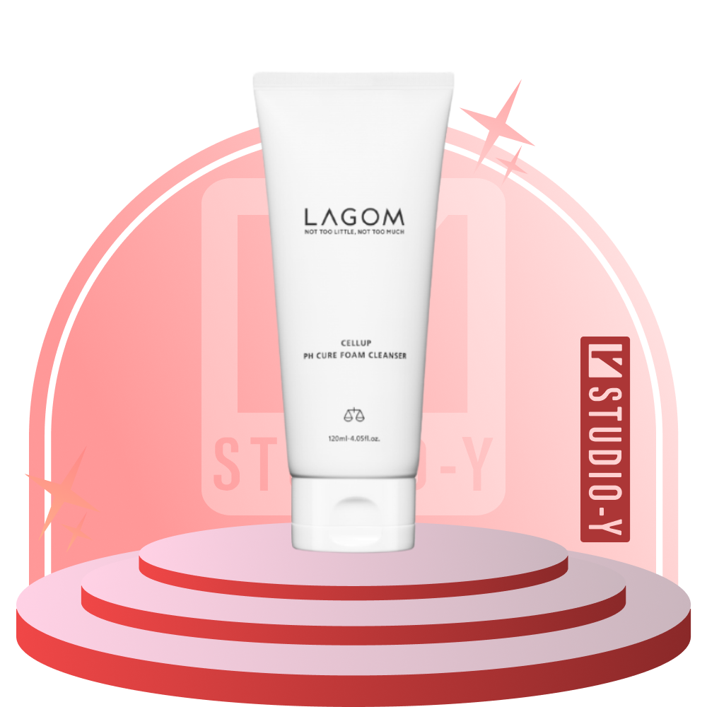 Sữa rửa mặt LAGOM Cellup PH Cure Foam Cleanser 120ml