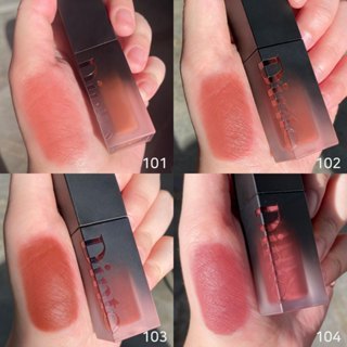Son Kem Lì DINTO Thuần Chay Blur Finish Lip Tint 4 màu Bền Màu Lâu Trôi