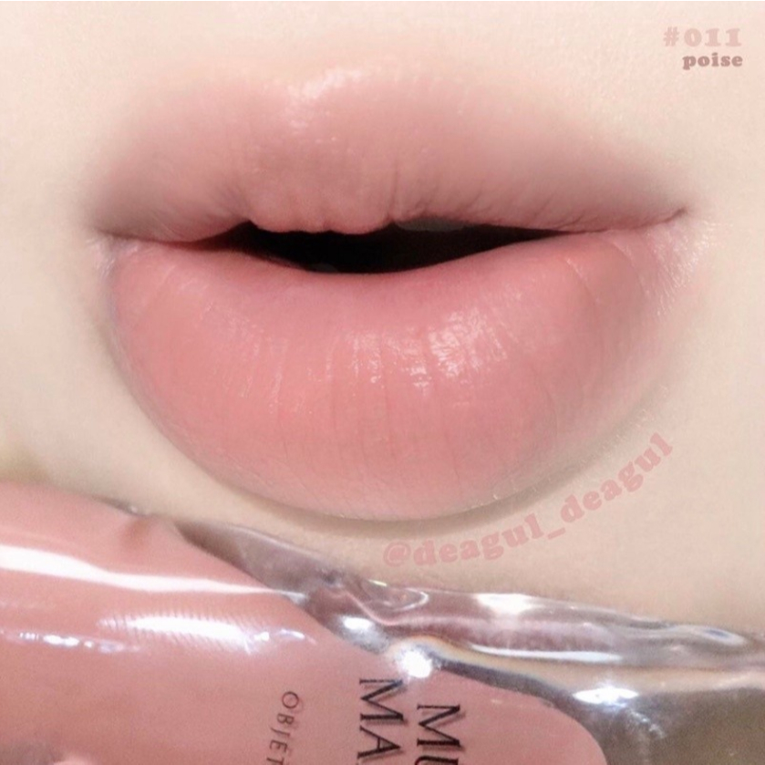 Son kem lì thuần chay Muzigae Mansion Objet Liquid, son môi Hàn Quốc, 6g