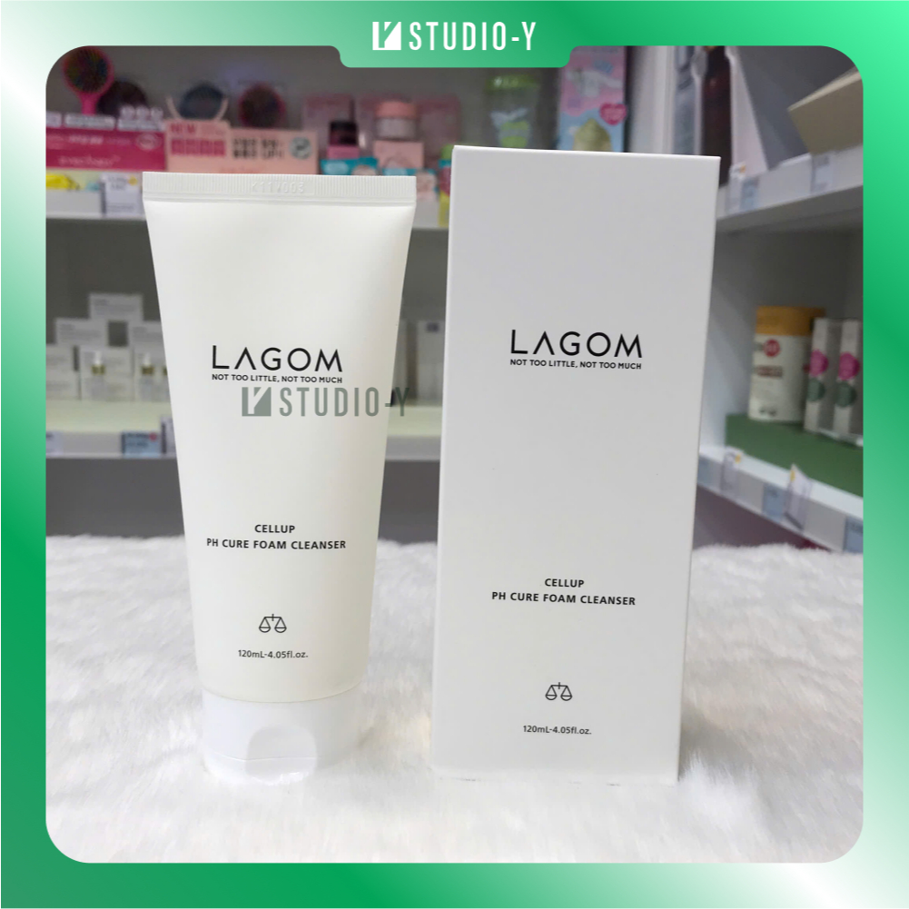 Sữa rửa mặt LAGOM Cellup PH Cure Foam Cleanser 120ml