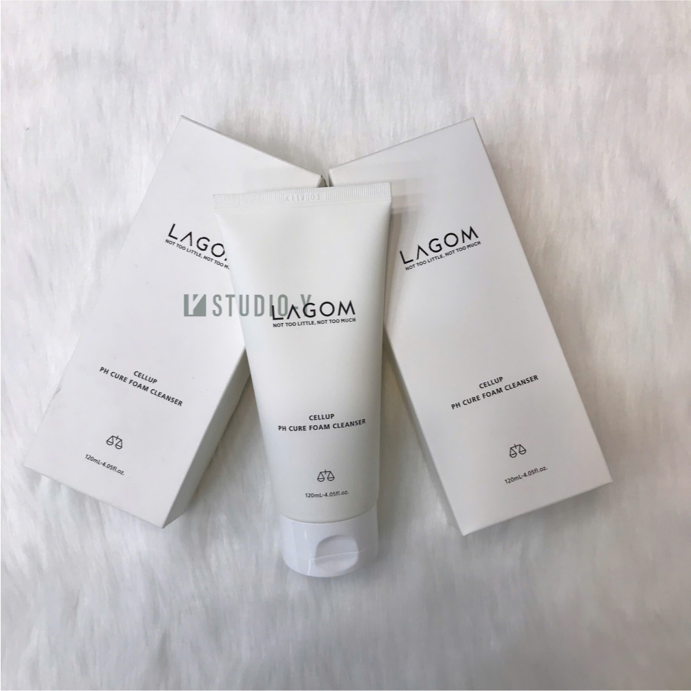 Sữa rửa mặt LAGOM Cellup PH Cure Foam Cleanser 120ml
