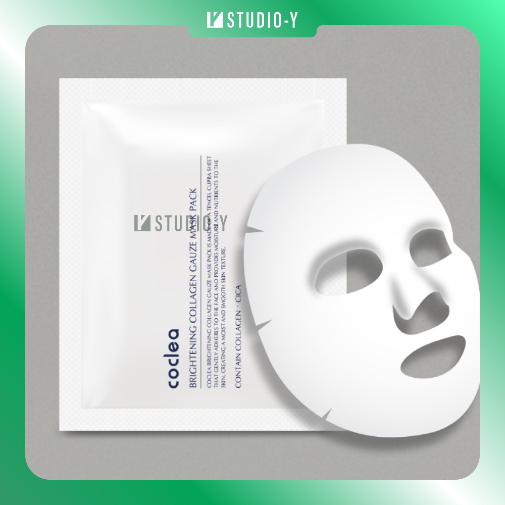 [HOT] Mặt nạ COCLEA BRIGHTING COLLAGEN GAUZE MASK PACK (5 miếng)