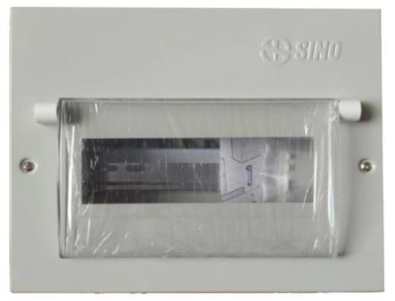 EM9PS - Tủ điện nổi 9 đường Sino (Nắp và đế kim loại)