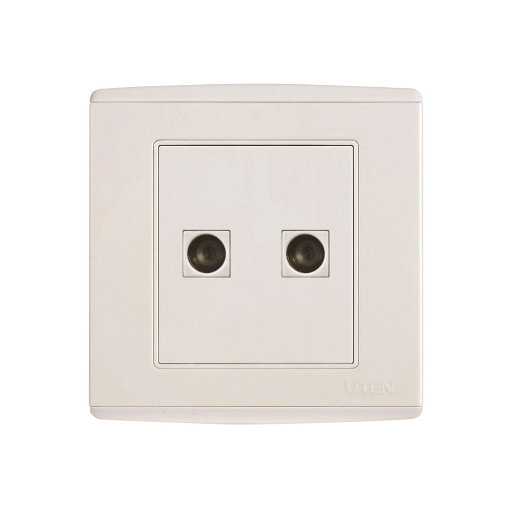 V4.0G-2TV - Bộ ổ cắm đôi TV Uten