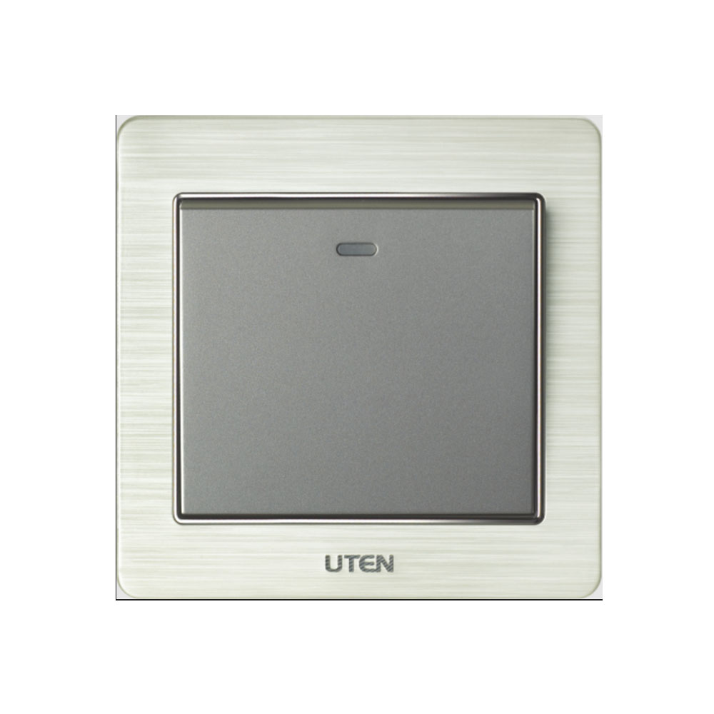 V6.0GK12 - Bộ công tắc đơn 2 chiều Uten