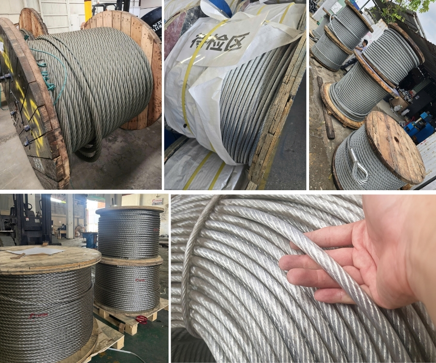 Cung cấp dây cáp chằng néo công trình xây dựng khu vực Thái Bình