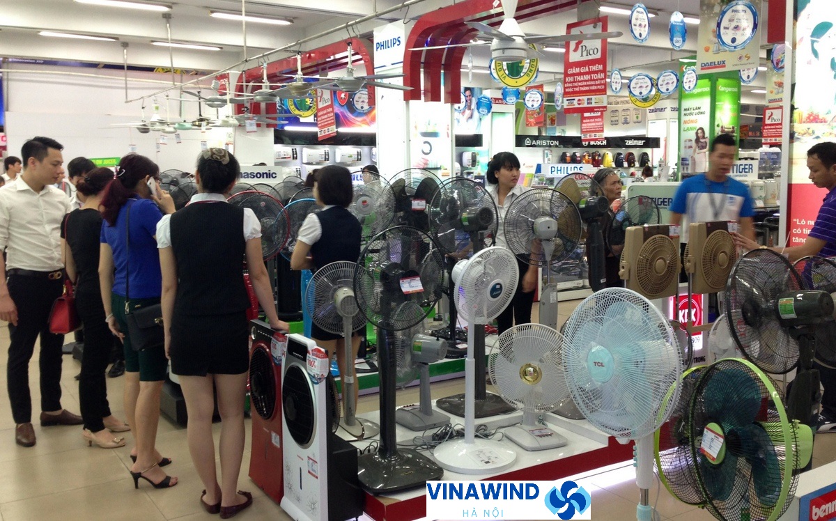 Nguồn cung cấp quạt điện cơ vinawind giá tốt nhất