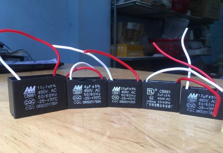 Tụ quạt trần Vinawind 5 cánh - Sửa chữa quạt trần