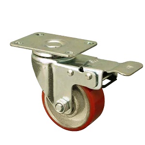 Bánh xe đẩy đường kính 75mm cổ xoay