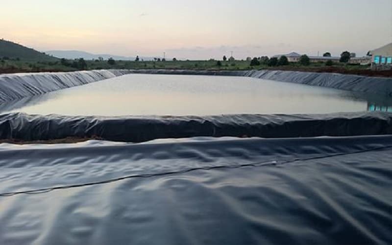 Bạt lót ao cá hồ tôm HDPE