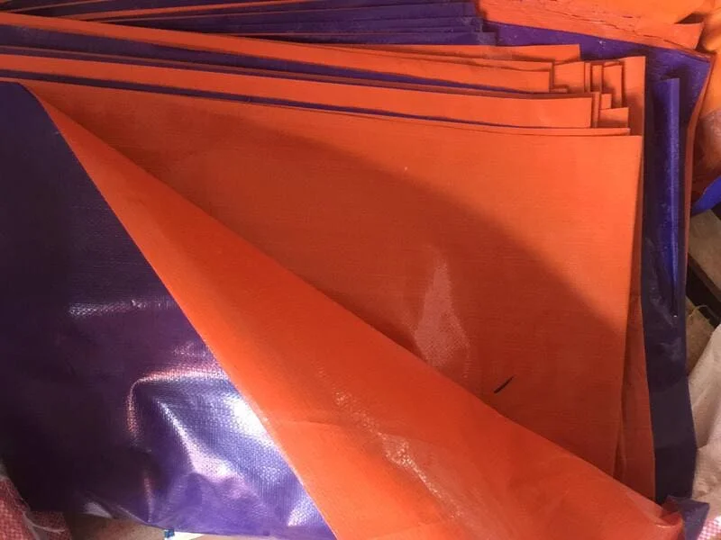 bạt xanh cam 2 da