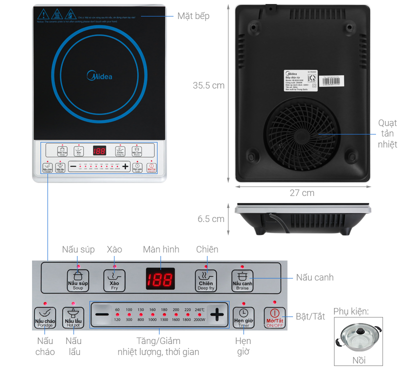 Mua bếp từ ở đâu tốt nhất