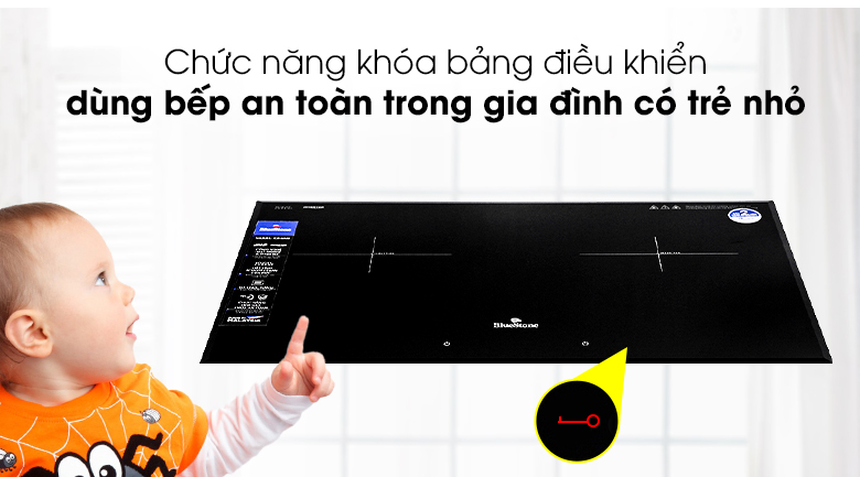 Bếp Từ Đôi BlueStone ICB-6818-4000W