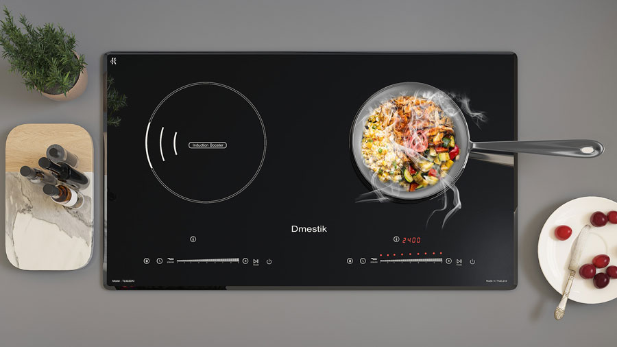 Bếp từ đôi Dmestik TL 922-DKI