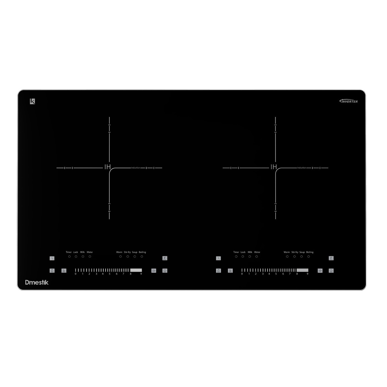 Bếp từ đôi Dmestik AM-D216