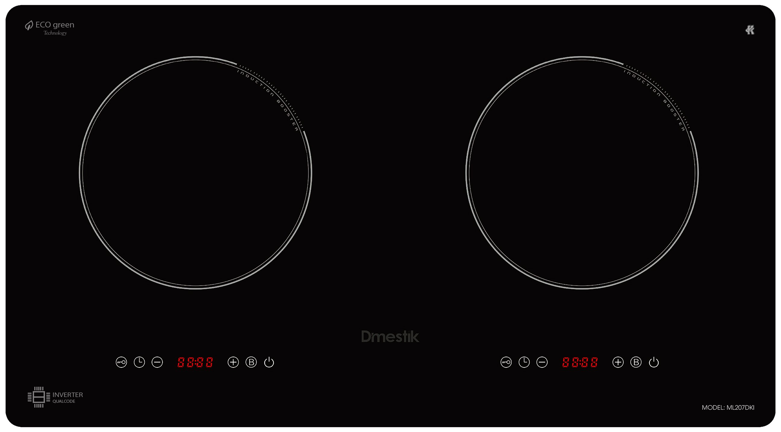 Bếp từ đôi Dmestik ML 207-DKI