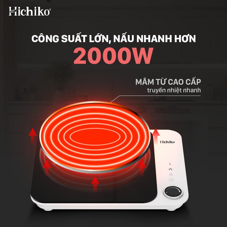 Bếp từ đơn Hichiko HC1505i Công suất 2000W