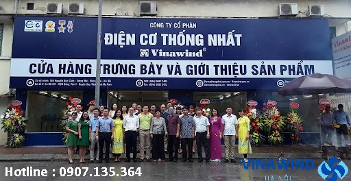 Cửa hàng trưng bày quạt điện cơ thống nhất vinawind