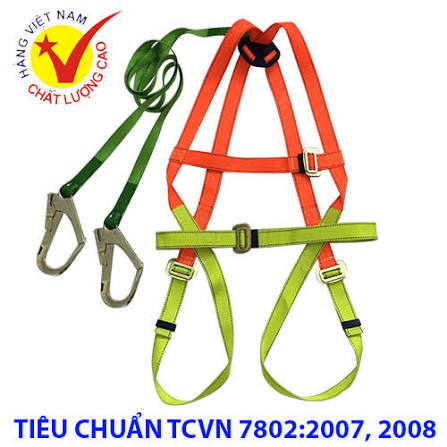 Dây đai an toàn toàn thân 2 móc