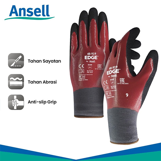 Găng tay chống dầu Ansell 48-919