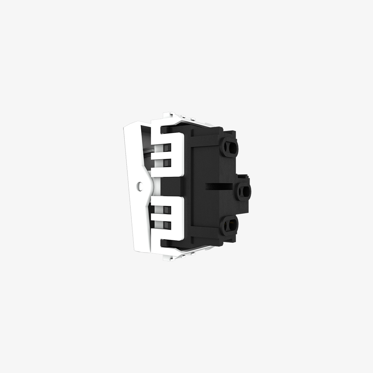 Hạt công tắc âm tường 1 chiều HCT01 1C/10A