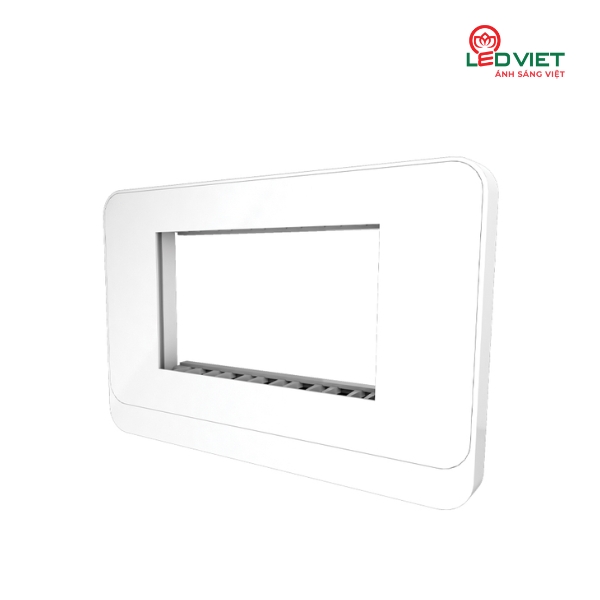 Mặt công tắc ổ cắm âm tường MOC01 80x120x9/1H
