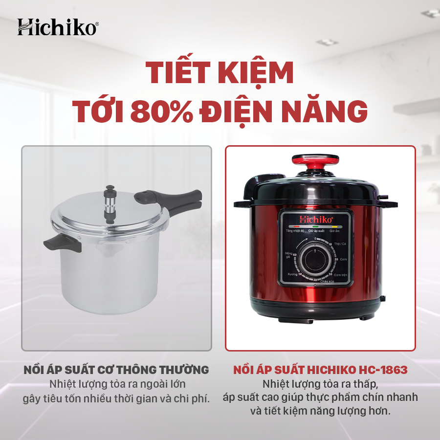 Nồi áp suất Hichiko HC 1863