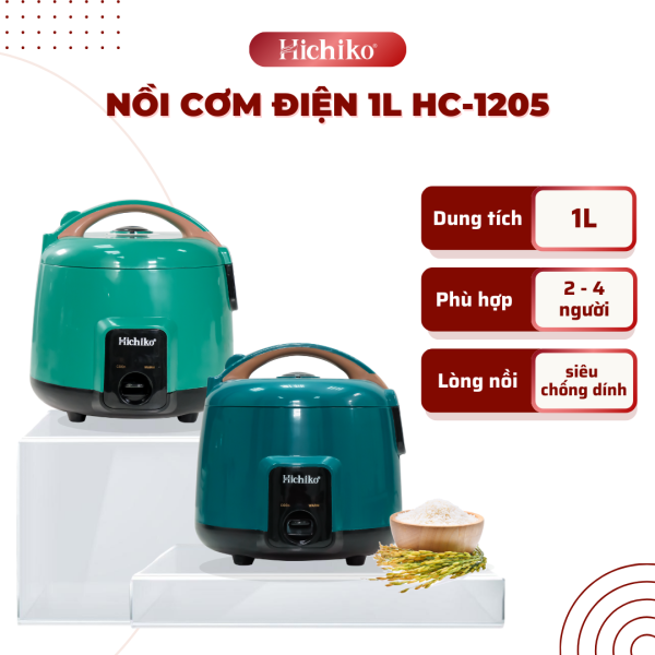 Nồi cơm điện Hichiko HC1205 Công suất 400W