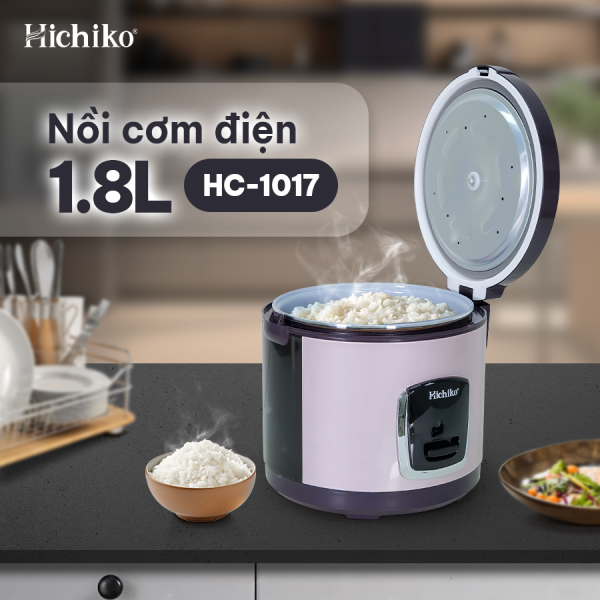 Nồi cơm điện Hichiko HC1017 Công suất 700W