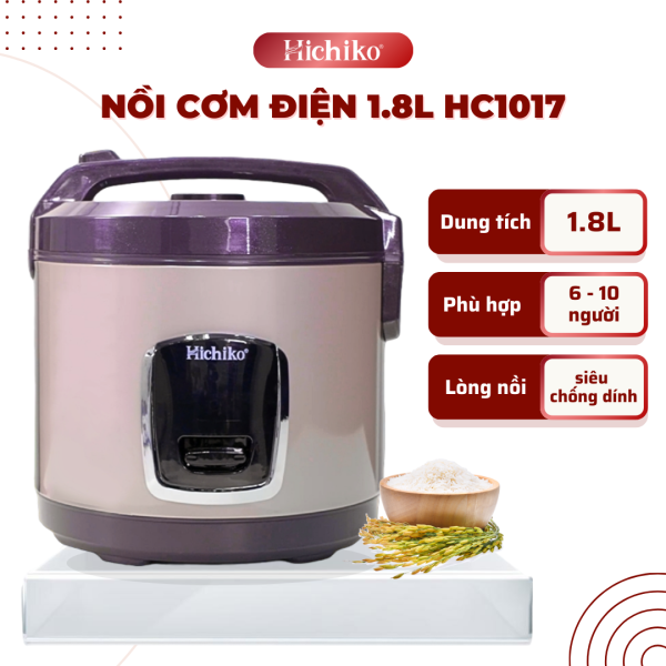 Nồi cơm điện Hichiko HC1017 Công suất 700W