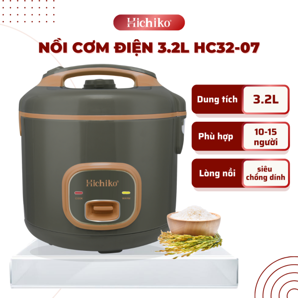 Nồi cơm điện Hichiko HC3207 Công suất 1200W
