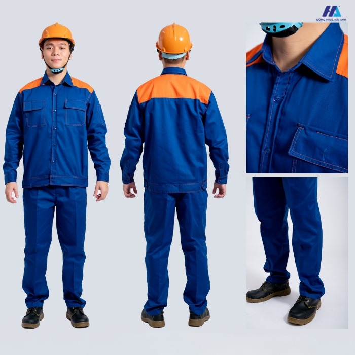 Quần áo bảo hộ lao động công nhân giá rẻ