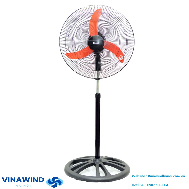 Quạt cây chinghai HS-920 3 Cánh đỏ nhựa đỏ, sải cánh 50cm