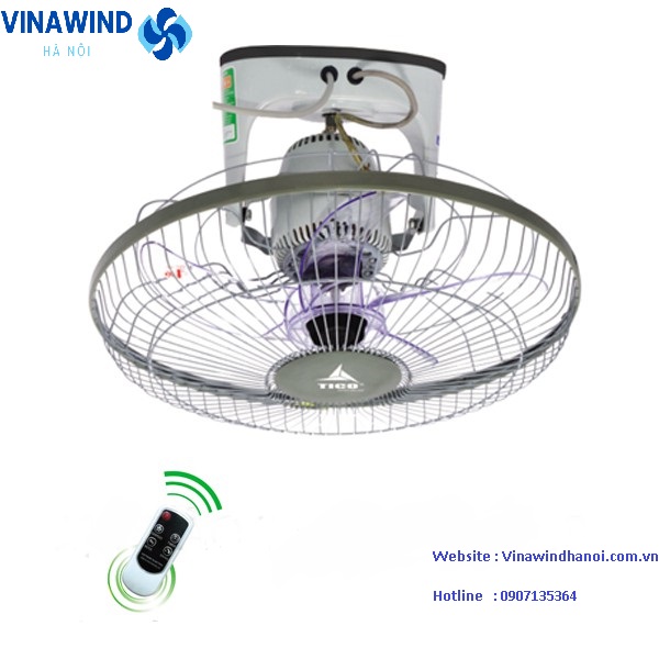 Quạt đảo trần Chinghai HB-9360A có điều khiển