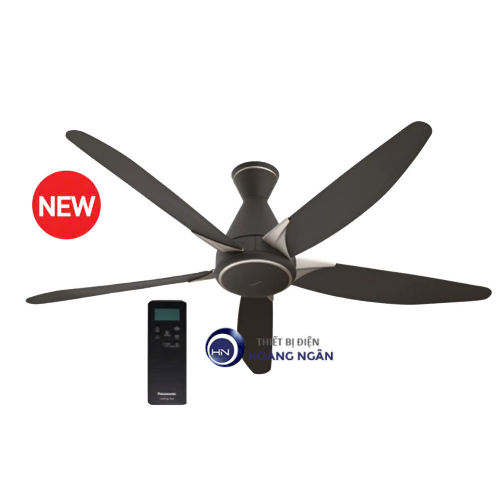 Quạt Trần Panasonic 5 cánh F-60GDS-B màu nâu