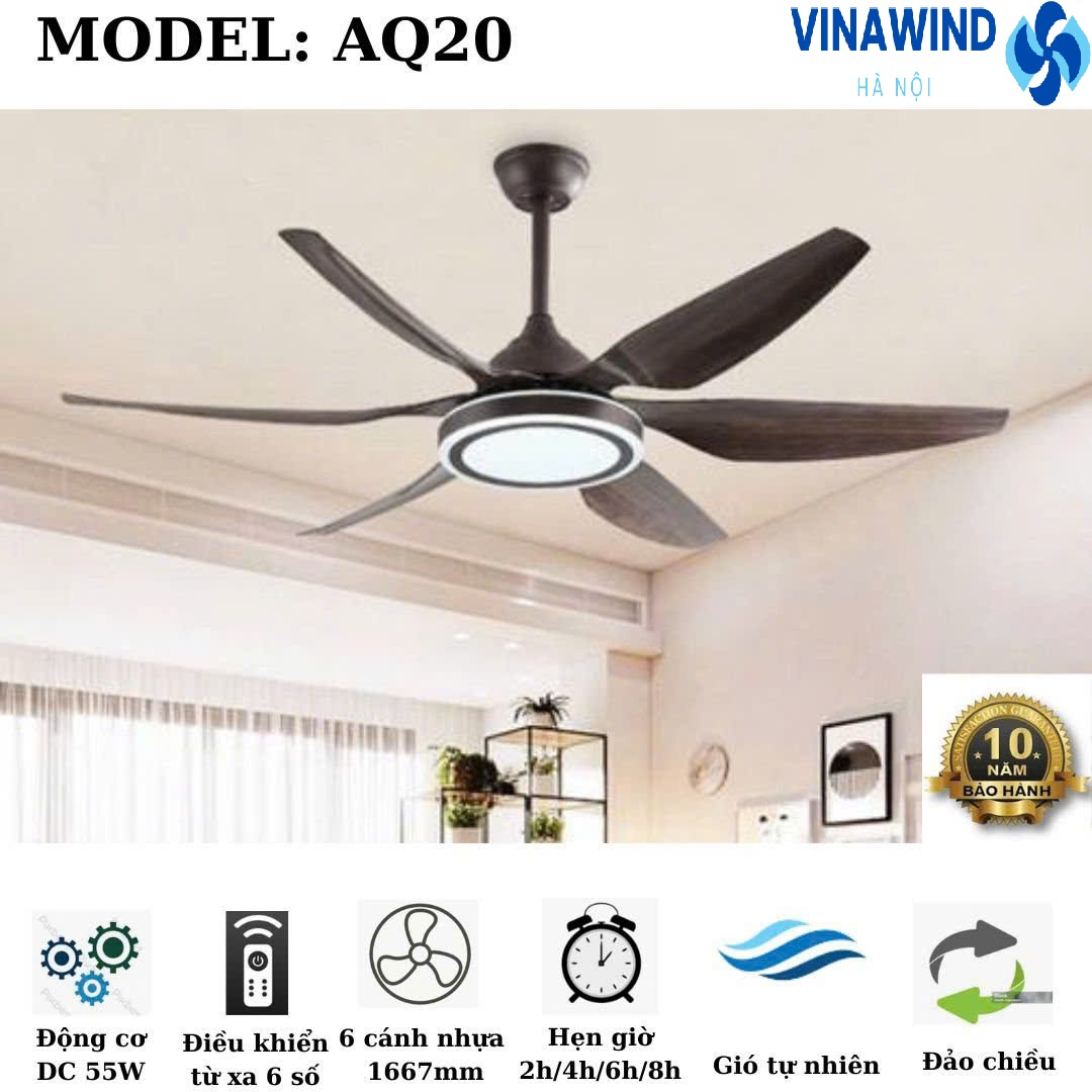 Quạt trần có đèn AQ-20