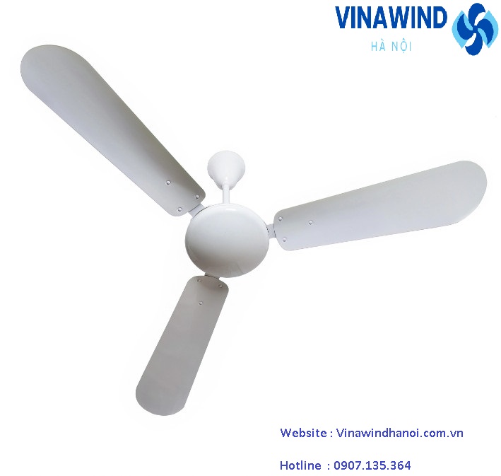 Quạt trần vinawind Qt-1400S 3 cánh sắt