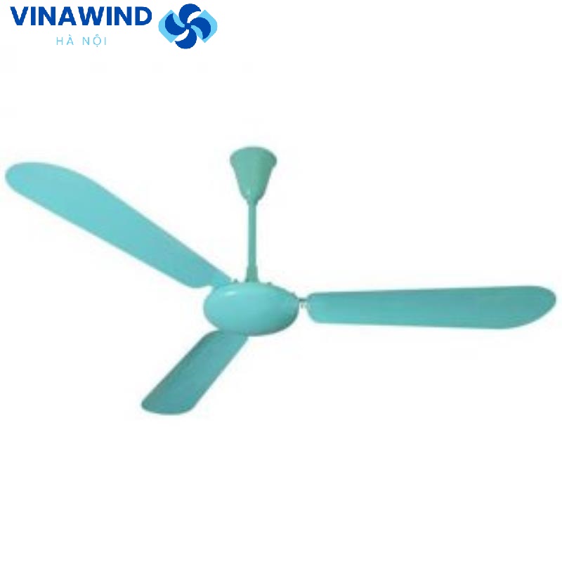 Giá quạt trần vinawind 3 cánh nhôm, màu xanh
