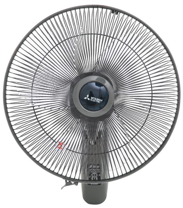 Quạt treo tường mitshubishi W16-RV, điều khiển từ xa