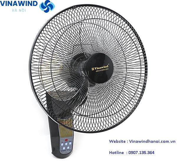 Quạt treo tường có remote