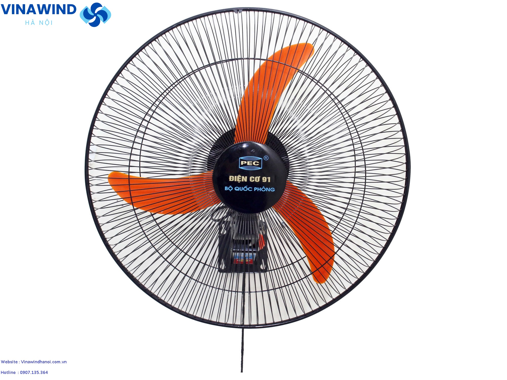 Quạt treo tường vinawind QTT CN-450/2DN