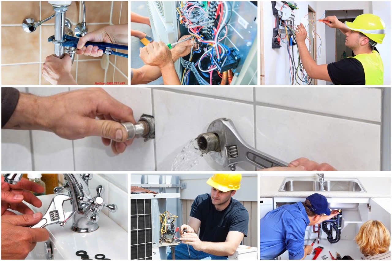 Sửa chữa điện nước tại Hoàng Mai