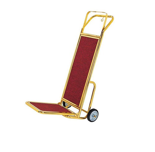 Xe đẩy khách sạn inox vàng loại 1