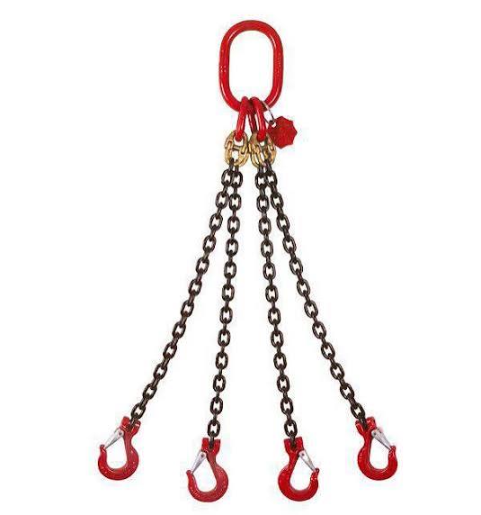 Xích cẩu 4 sợi dài 1 mét tải trọng 2 tấn