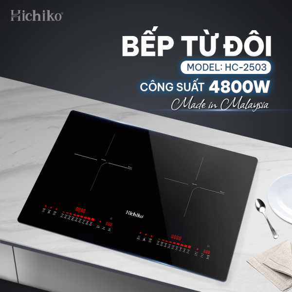 Bếp từ đôi Hichiko HC2503