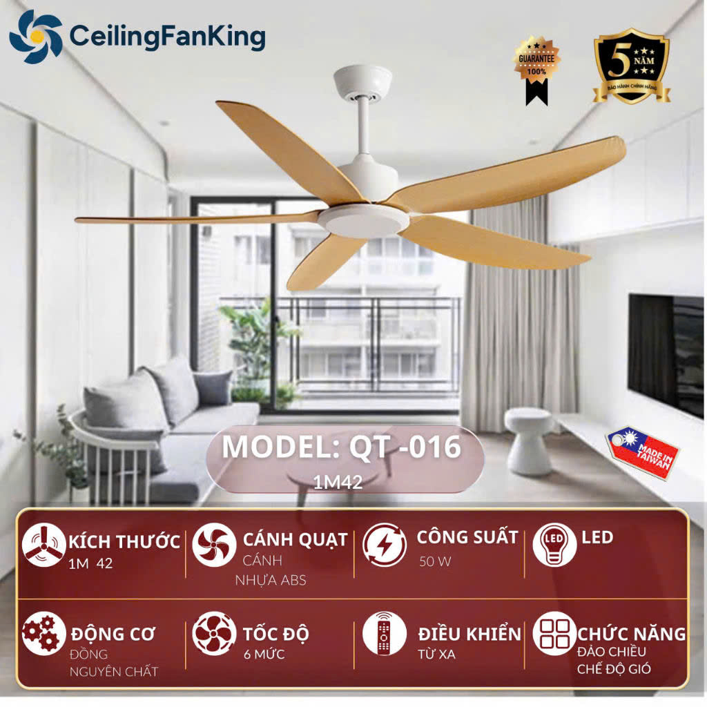 Quạt trần trang trí dành cho nhà hàng