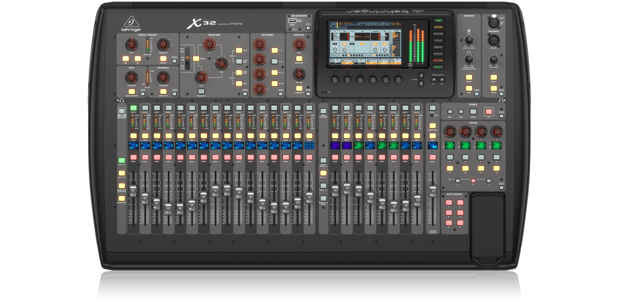 X32 Digital Mixer Behringer 40 input 25 Bus