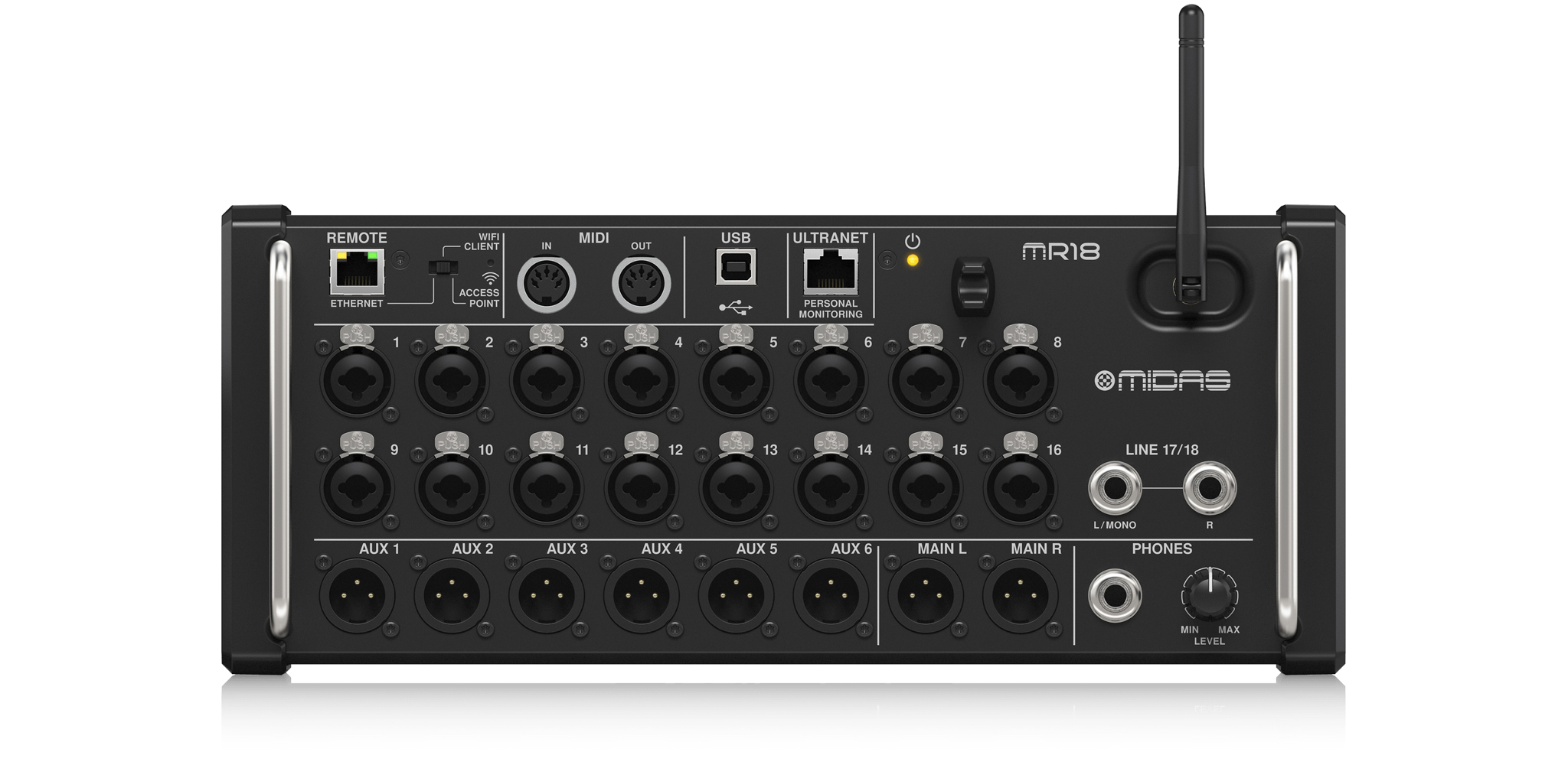 MR18 Mixer Digital 18 Input Midas